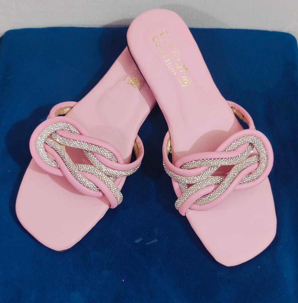 Stylish Woman's Synthetic Leather Casual Flats