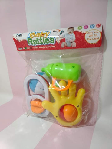 Colorful Baby Rattle Toys Set 4
