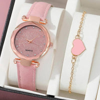 Woman's Quartz Water Resistant Round Analogue watch