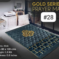 Embroidered Mink Prayer Mat