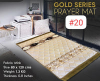 Embroidered Mink Prayer Mat