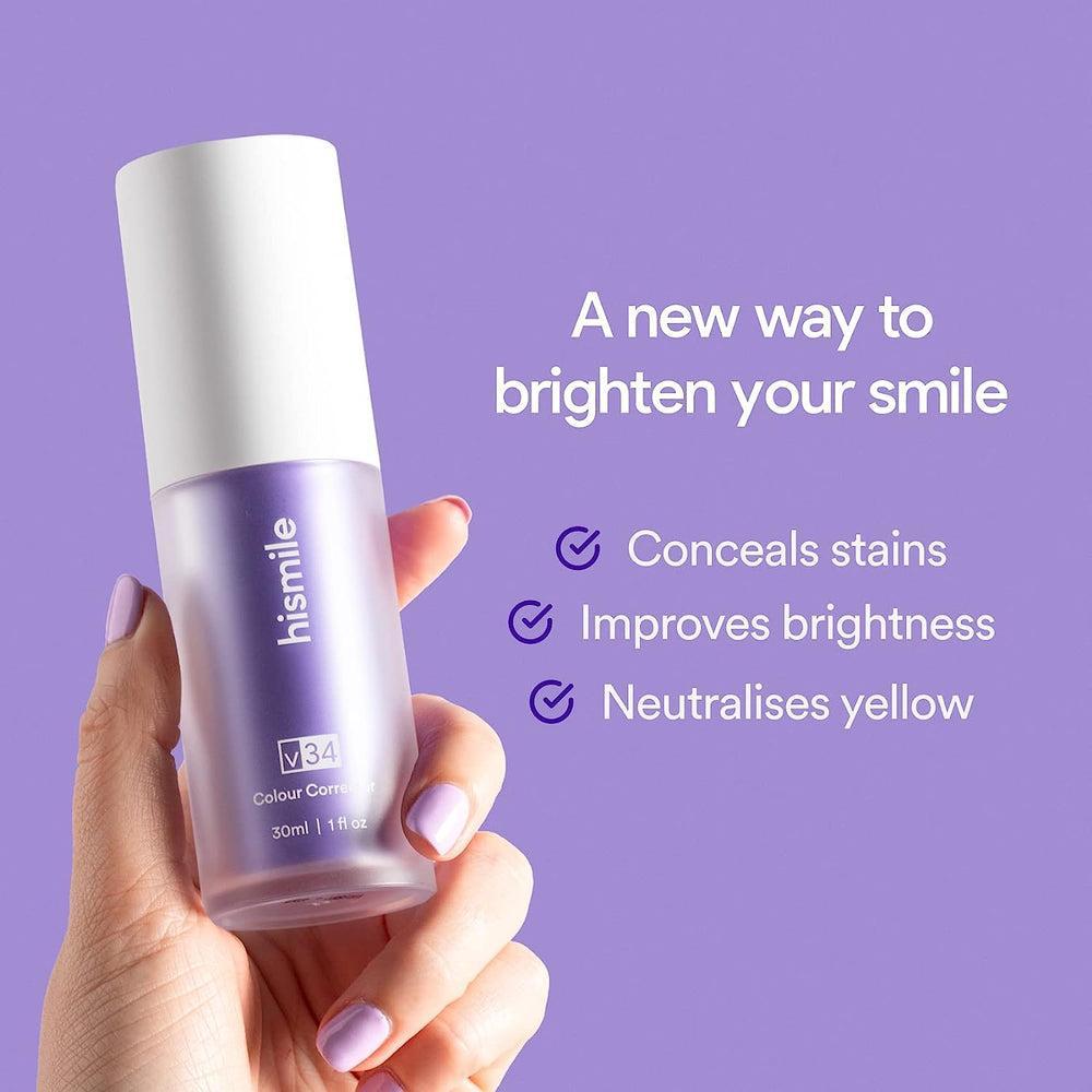 Hismile V34 Colour Corrector Purple Teeth Whitening Tooth Stain Removal