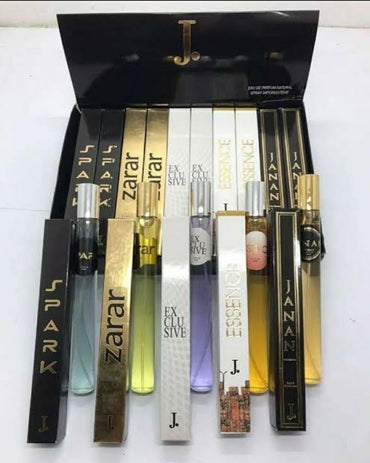 Unisex Long Lasting Pocket Perfume - Pack of 4