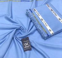 Men's Unstitched Wash And Wear Plain Suit