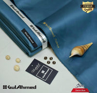 Men's Unstitched cotton plain suit